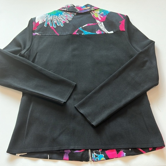 Peter Nygard - no size, stretch retro jacket/bomber - Picture 2 of 10